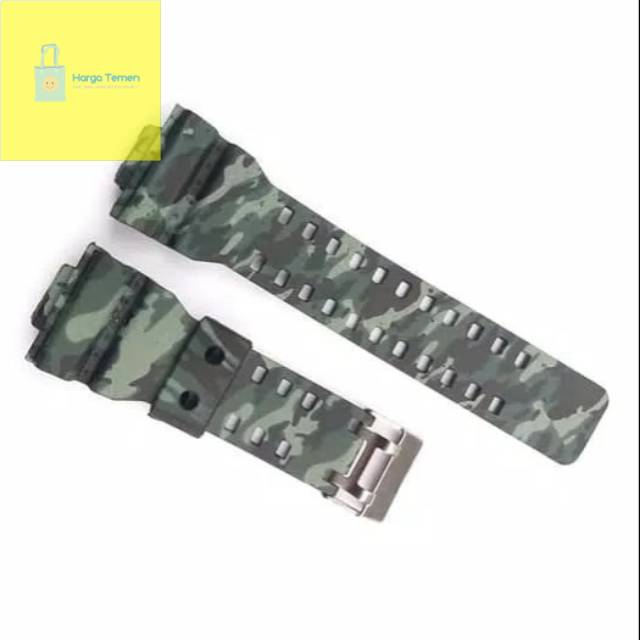 STRAP WATCH TALI JAM G-SHOCK ARMY RUBBER STRAP TALI JAM TANGAN CASIO G-SHOCK ARMY