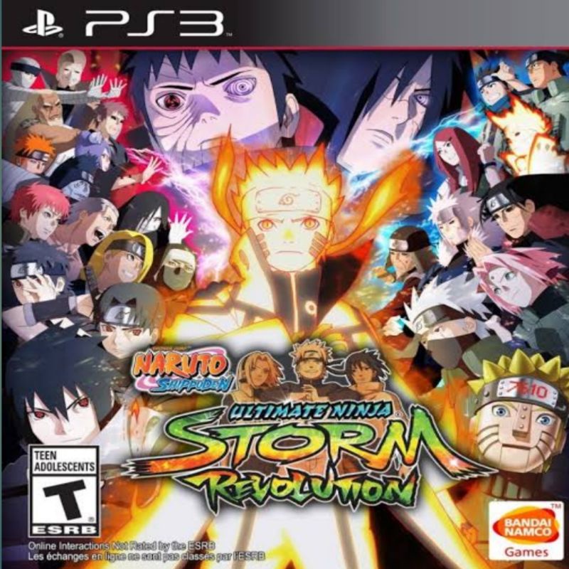 DVD game ps3 cfw/hen NARUTO SHIPPUDEN NINJA STORM REVOLUTION
