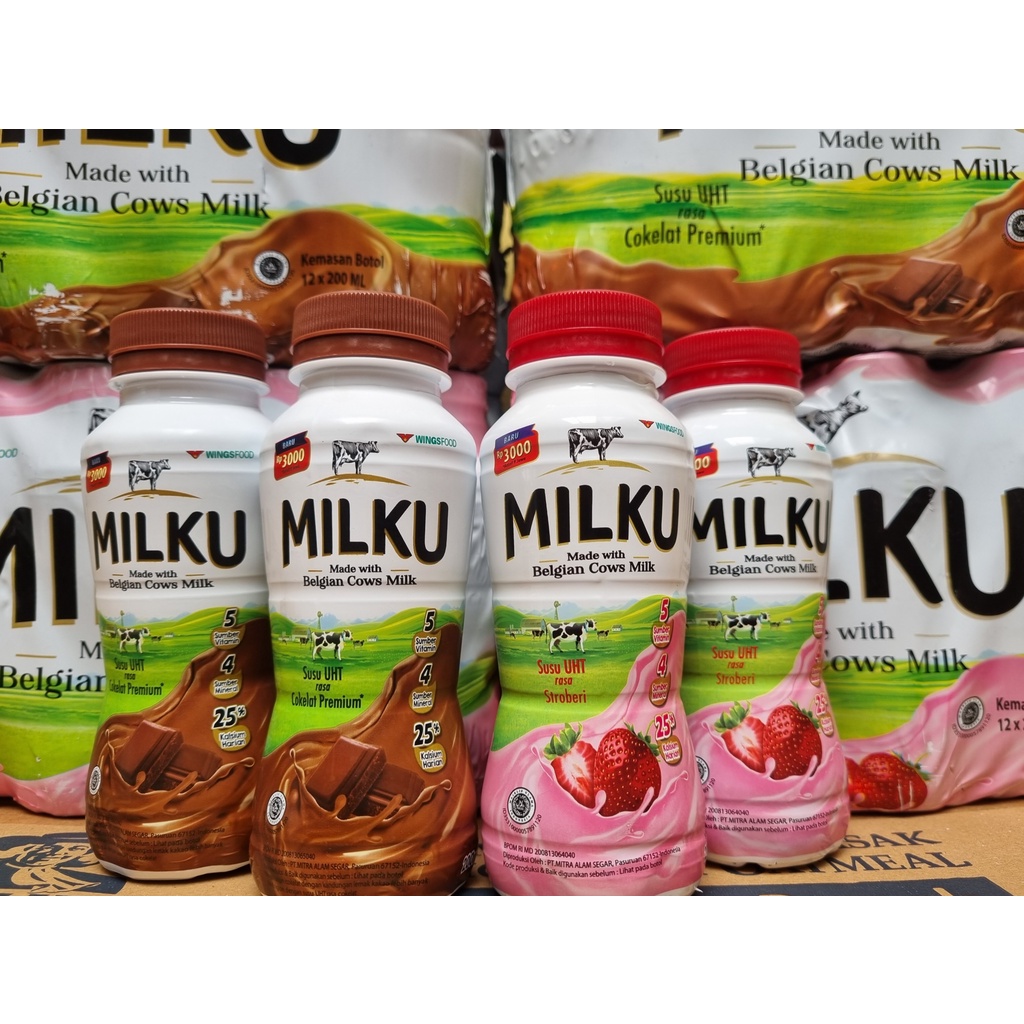 

Susu UHT Milku 200ml