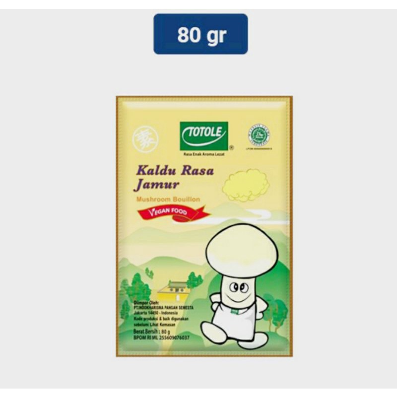 

Totole Kaldu Jamur HALAL - 80gr 80 gram 80gram (FREE BUBBLE WRAP)
