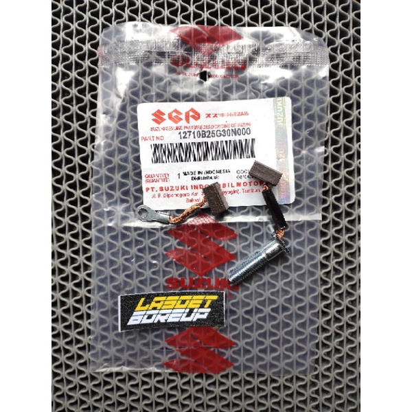 COOL STARTER - BRUSH SET - ARANG DINAMO STATER - SUZUKI SPIN SKYWAVE SKYDRIVE HAYATE SATRIA F FU 150