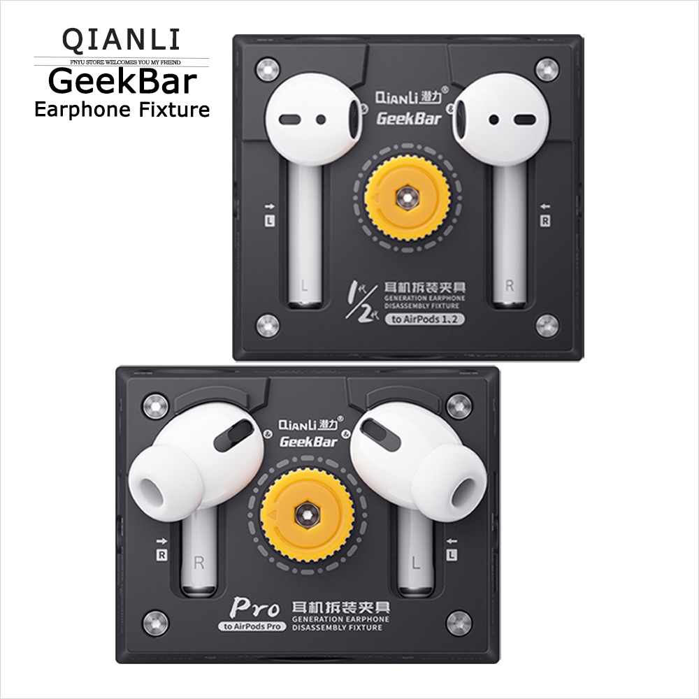 Qianli Bracket Klem Holder Baterai Headphone Pengganti Untuk Airpods 1 / 2 / Pro