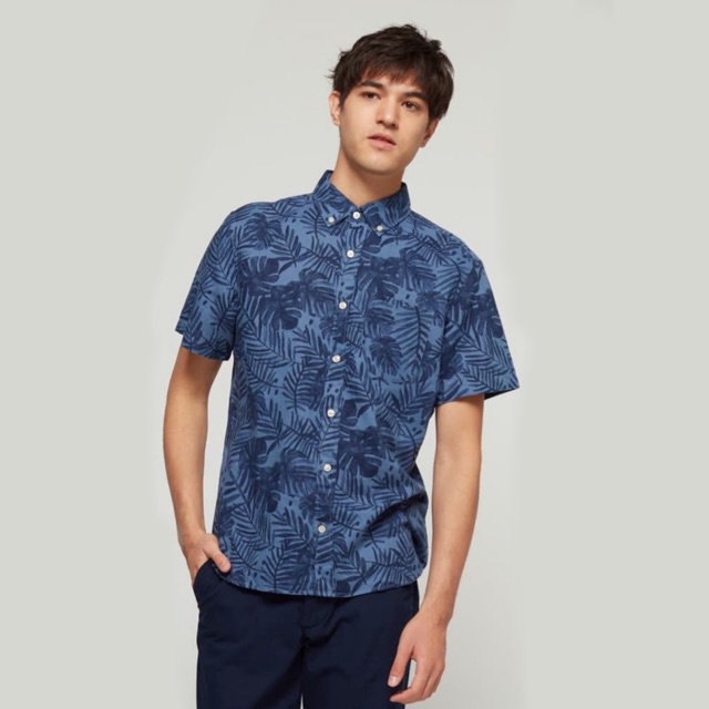 KEMEJA GAP LINEN SHORT SLEEVE