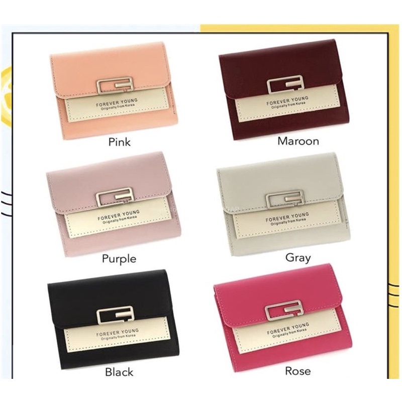 DOMPET WANITA LIPAT D665 Import