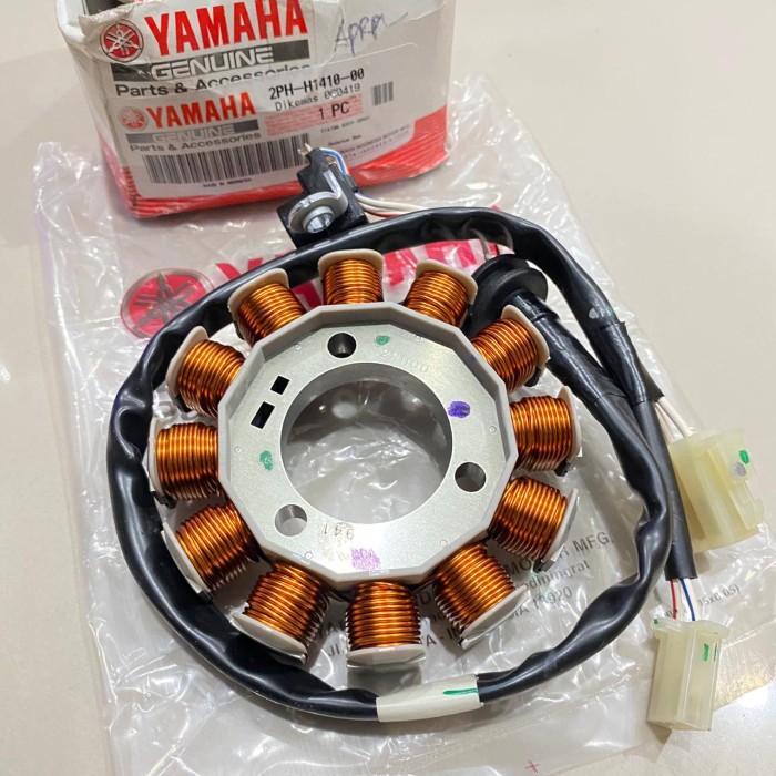 SPUL ASSY STATOR KOMPLIT PULSER MIO M3 MIO Z SOUL GT 125 ORI YAMAHA