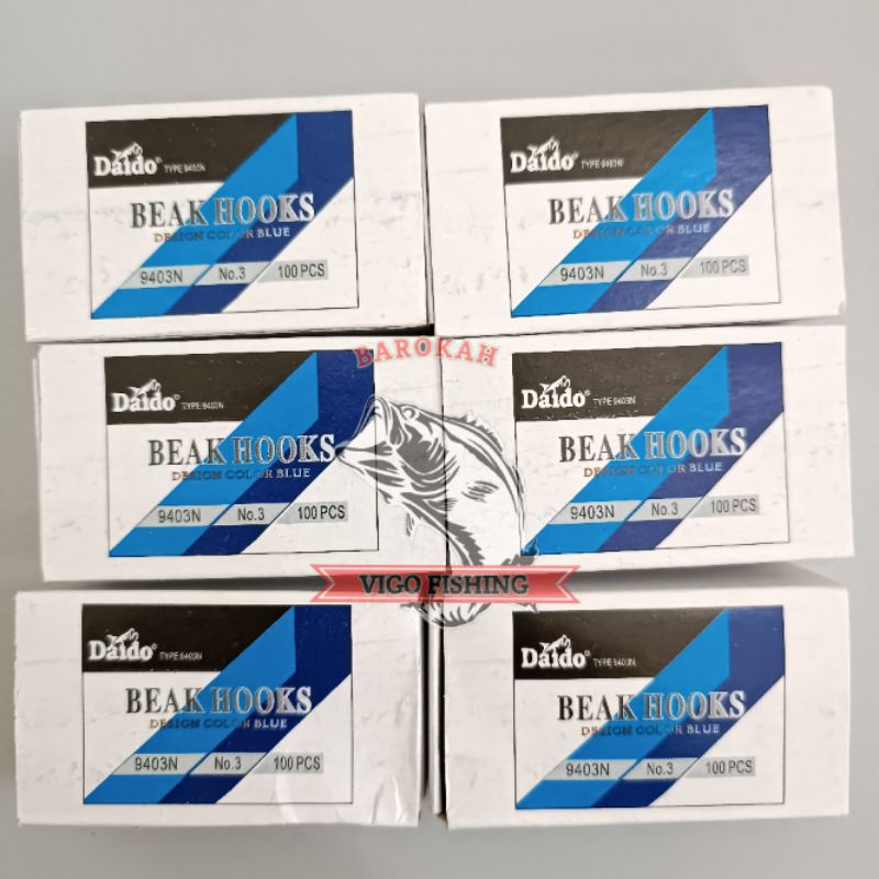 Kail Daido BEAKHOOKS 9403N / Kotak isi 100pcs