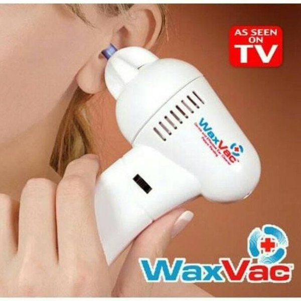 [COD] Alat Pembersih Telinga Elektrik dengan Silikon Higienis Ringan &amp; Mudah Dibersihkan - WAX VAC