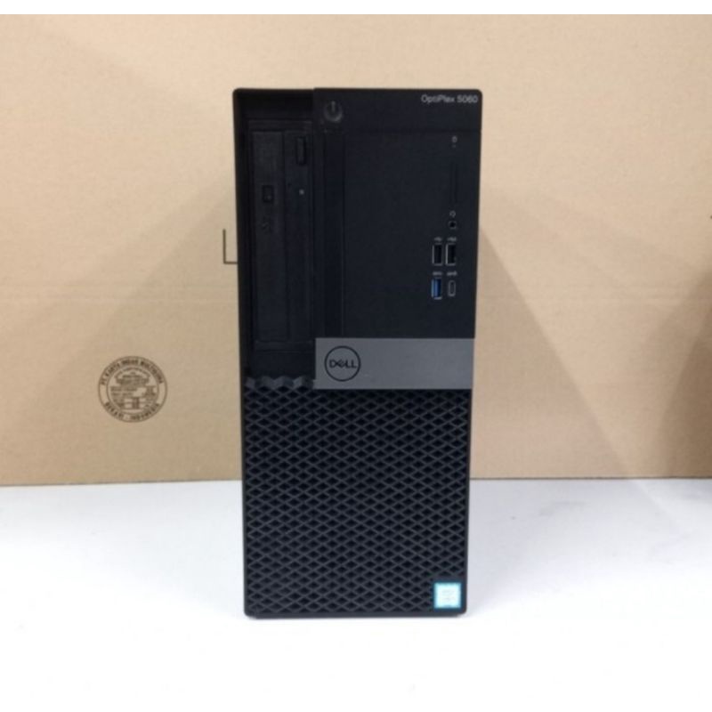 PC Dell Optiplex 5060 Core i7-8700 RAM 16 GB SSD 128 GB HDD 1 TB, Barang mulus, tidak ada lecet, Masih Seperti Baru, Bergaransi