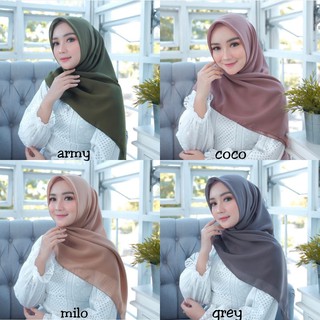  Jilbab  Bella Square Kerudung Segiempat Part 1 Shopee 