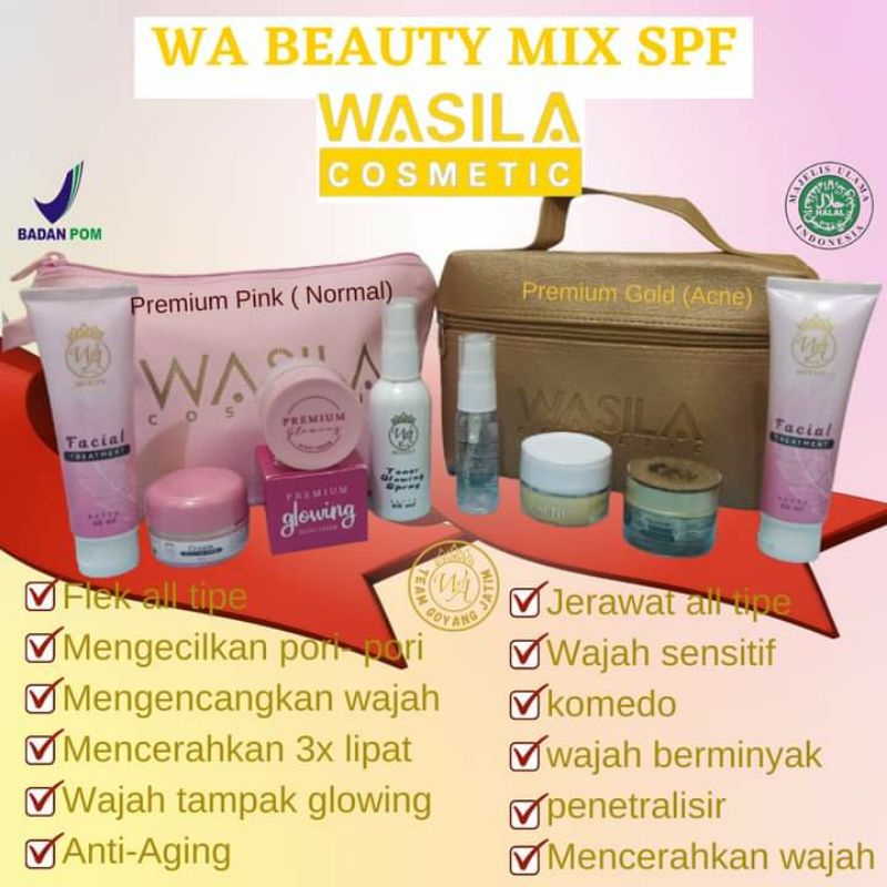 Premium Wa Beauty,Eceran Wa Beauty, Premium Pink Wa Beauty,Premium Gold Wa Beauty, Premium Acne Wa B