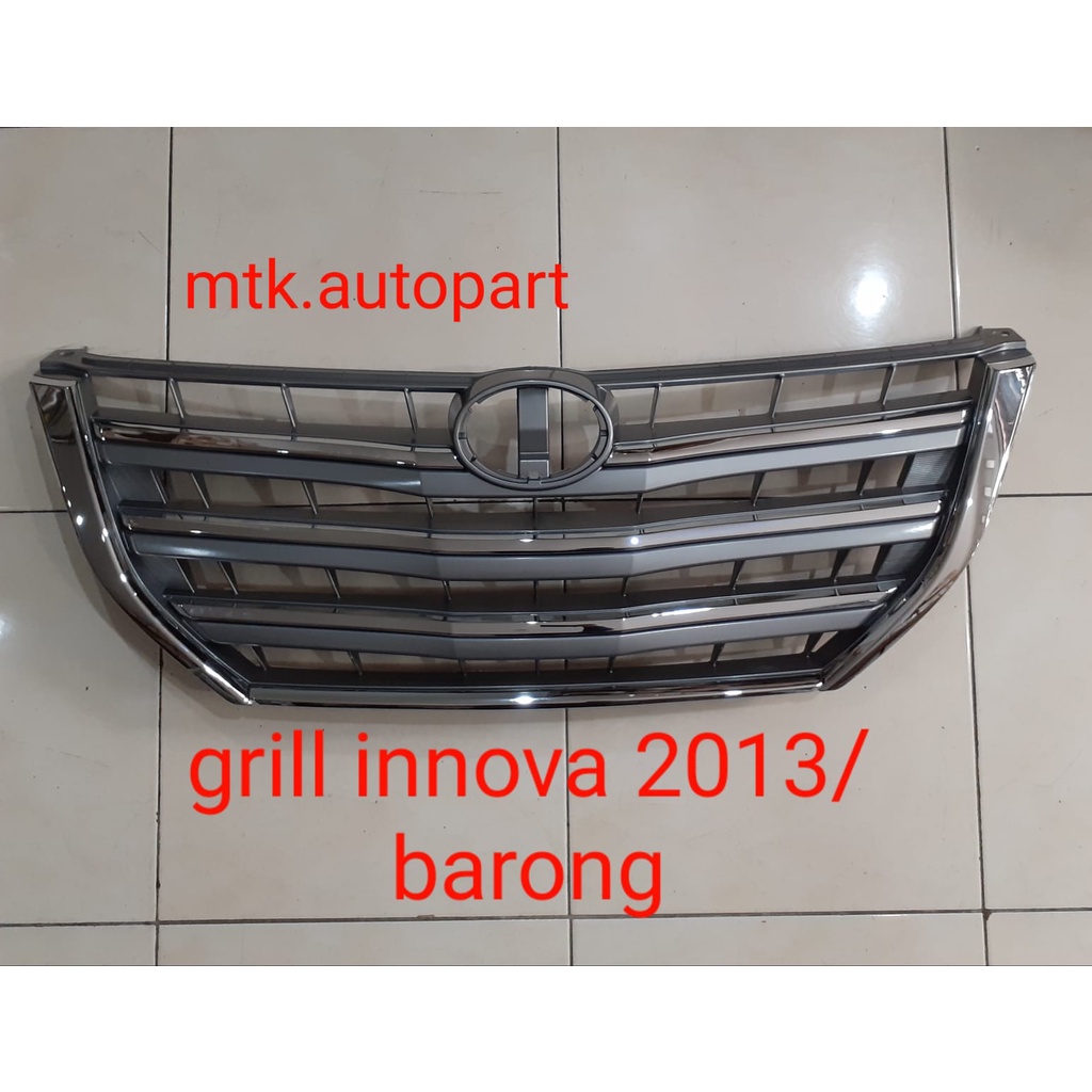 GRILL TOYOTA INNOVA 2013-2015(Barong)KROM