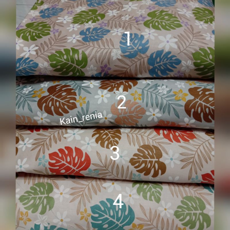 Kain Katun Jepang Tokai Senko KJ126 (Harga per 1/2 meter