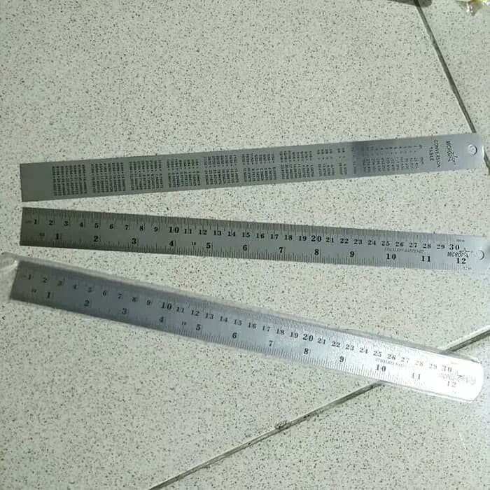 

NEW. PENGGARIS BESI ( SUPER MURAH ) 30 CM / 30CM GROSIR TERMURAH