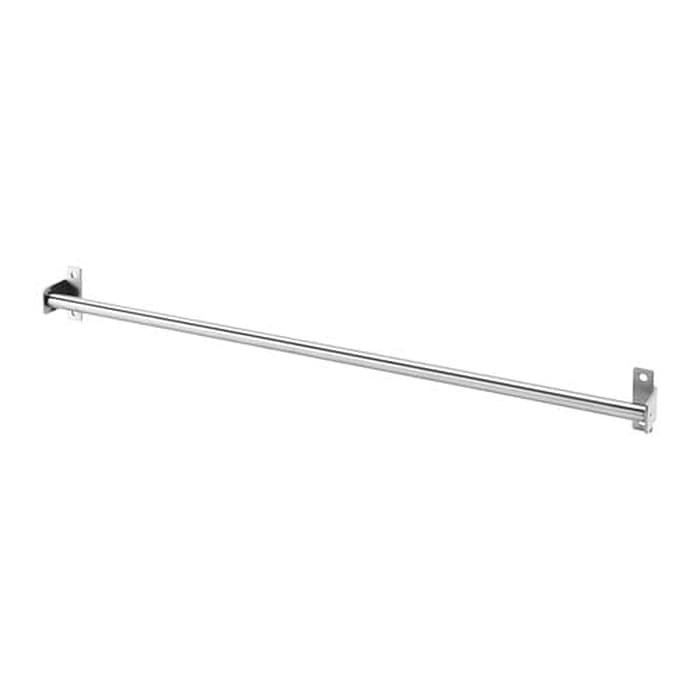 Rel rak dinding IKEA KUNGSFORS Tiang rak dinding, 56 cm, rel gantung panci sendok alat masak dapur s