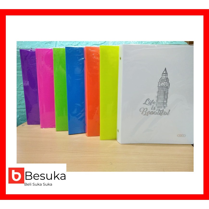 

BINDER B5 EXCLUSIVE FLUORESCENT KIKY (7 COLOR)