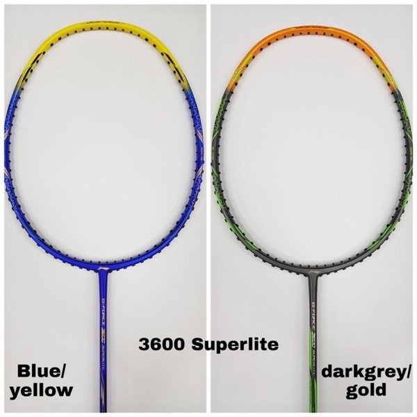Paket Lengkap Raket+Tas+Senar Badminton Lining G Force Super Lite 3600 #98