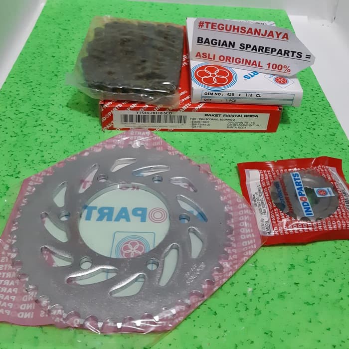 Gir Set / Gear Set Yamaha Scorpio / Scorpio Z asli Original INDOPARTS