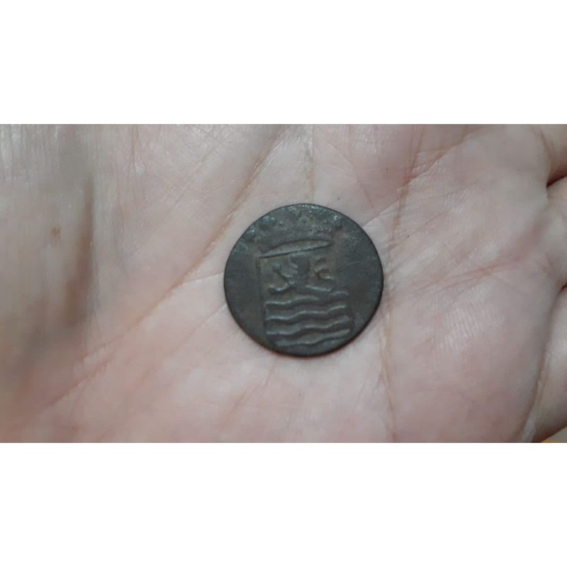 1 biji koin voc 1792 temuan sungai