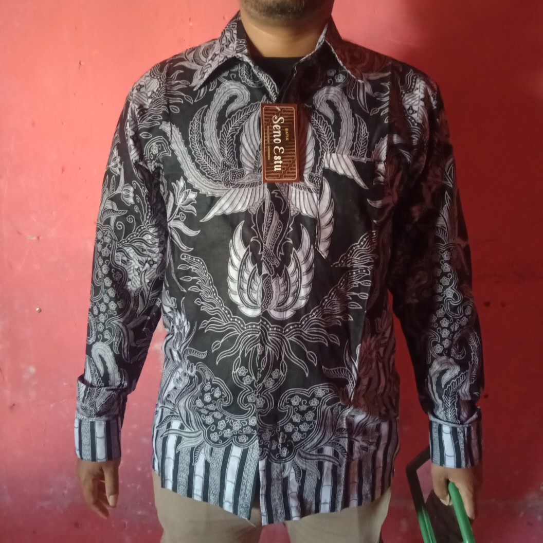 Baju Cople Annabel Pinguin Original Seno Estu - Baju Batik Cople -batik Cople Brukat Tille Mutiara