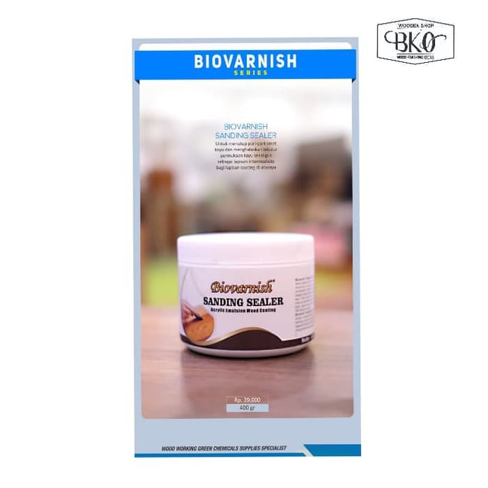 sanding sealer cup biovarnish waterbased 400gr