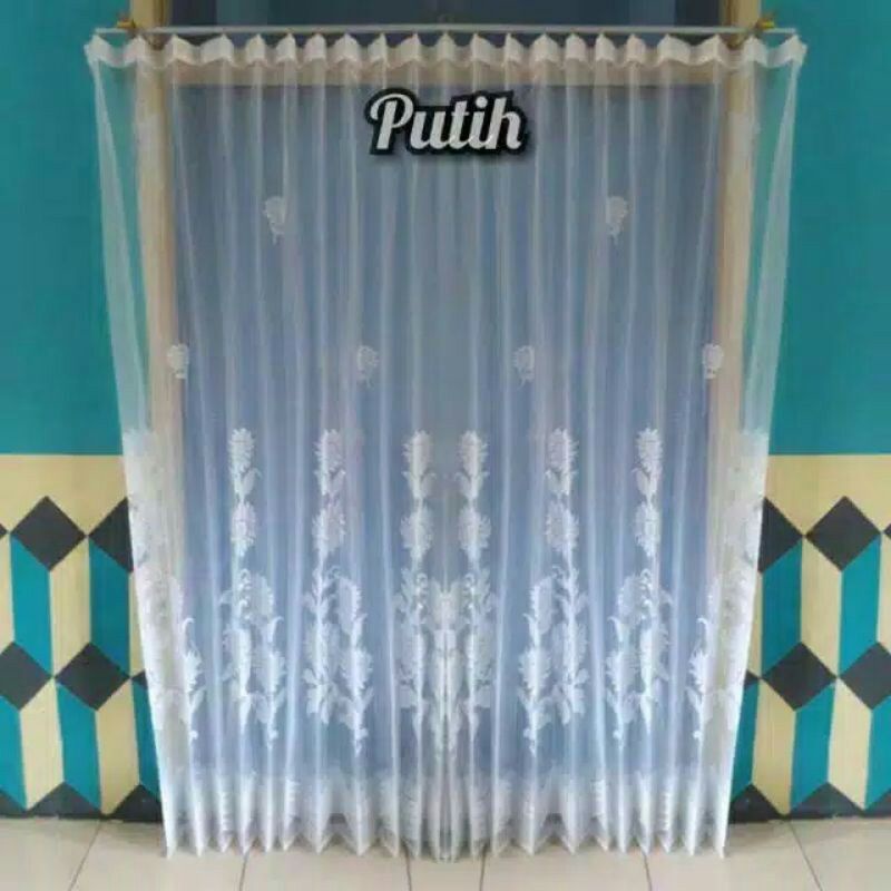 FREE ONGKIR VITRASE JENDELA BIASA/PURING GORDEN MINIMALIS/DALEMAN KORDEN AESTHETIC MODEL