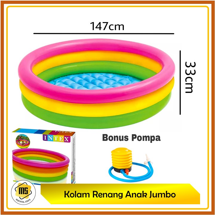 Kolam Renang Anak Ukuran Besar 147x33cm