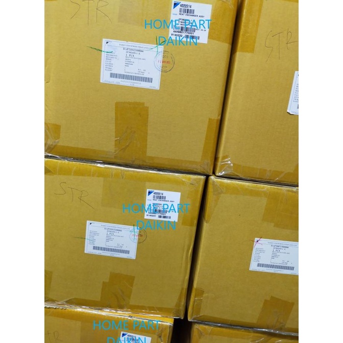 EVAPORATOR AC DAIKIN TYPE FTKC25QVM4 & FTKC35QVM4; P/N 4022514