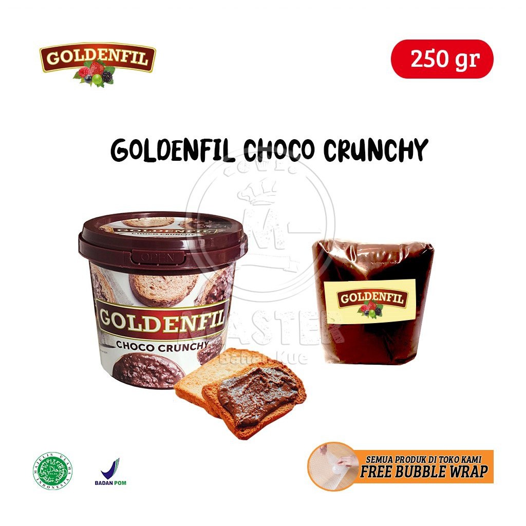 

Goldenfil Choco Crunchy / Olesan Coklat Malt [250 gr]