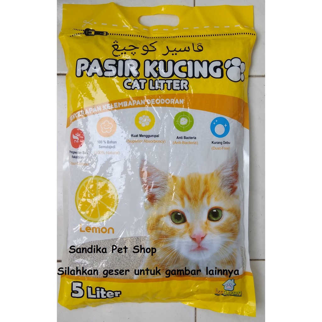 Pasir Kucing / Pasir Gumpal / Pasir Wangi KAWAN 5 L