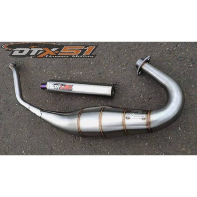 Knalpot ori DTX-51 FORR NINJA R ,RR ,SS,VICTOR M