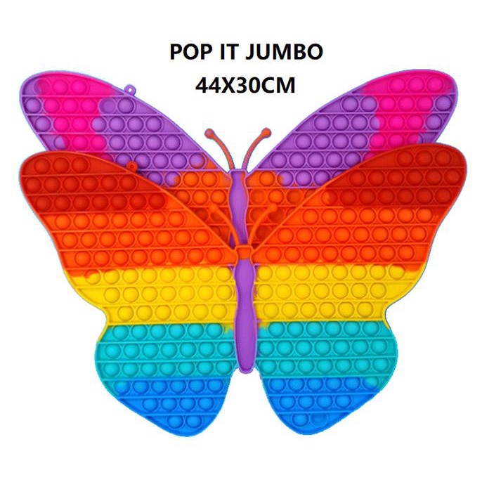mainan pop it jumbo rainbow popits board game popit figet toys 44*30CM