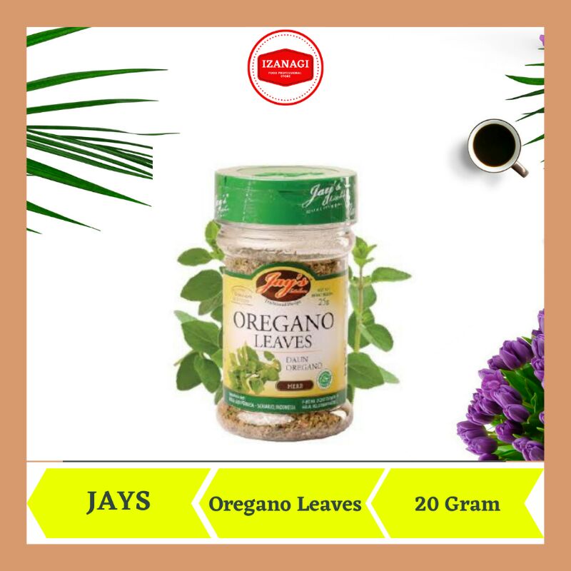 

Jays / Jay's Oregano Leaves / Daun Oregano