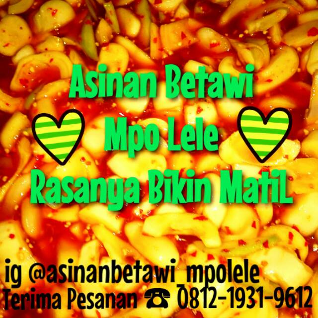 

Asinan Betawi Mpo Lele