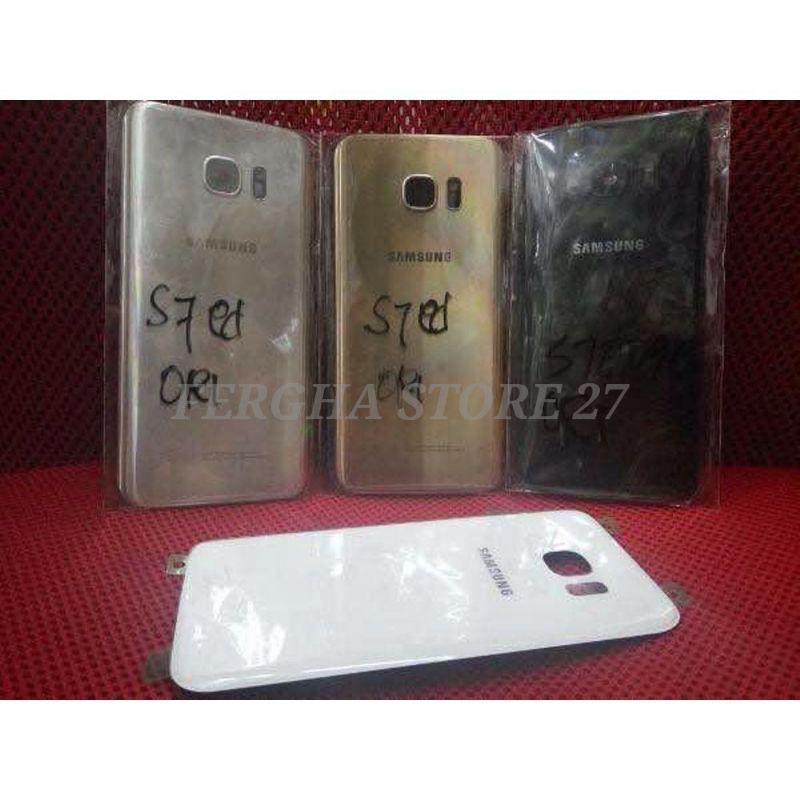 BACKDOOR TUTUP BELAKANG BACK CASE SAMSUNG S7 EDGE G935 ORI original