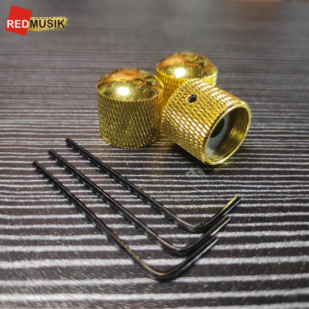 Knop Potensio Gitar Dengan Kunci L Knob Potensio Gitar + Kunci L