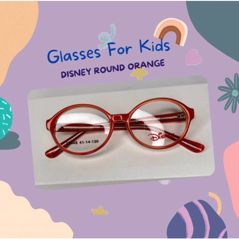 Frame Kacamata Disney Round