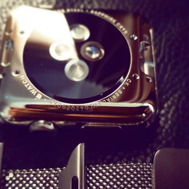 Apple watch SERIES 7000 42MM STAINLESS STEEL Shappire Cristal