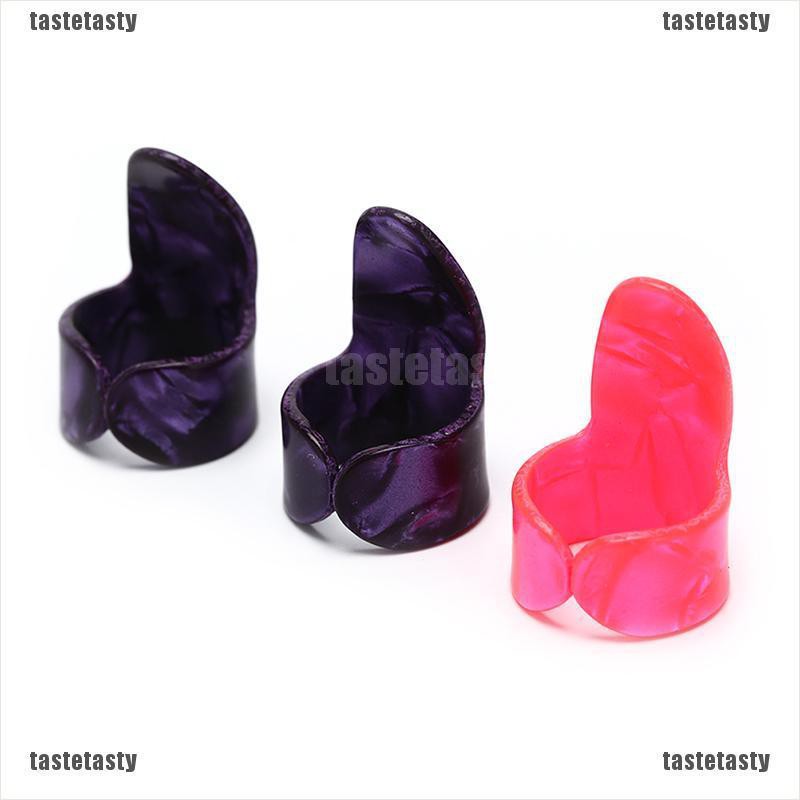 【TATY】Guitar Accessories Silicone Fingertip Protectors Guitar Finger Pick Plectrum