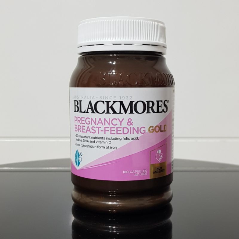 Blackmores pregnancy & breastfeeding 180 capsul australia