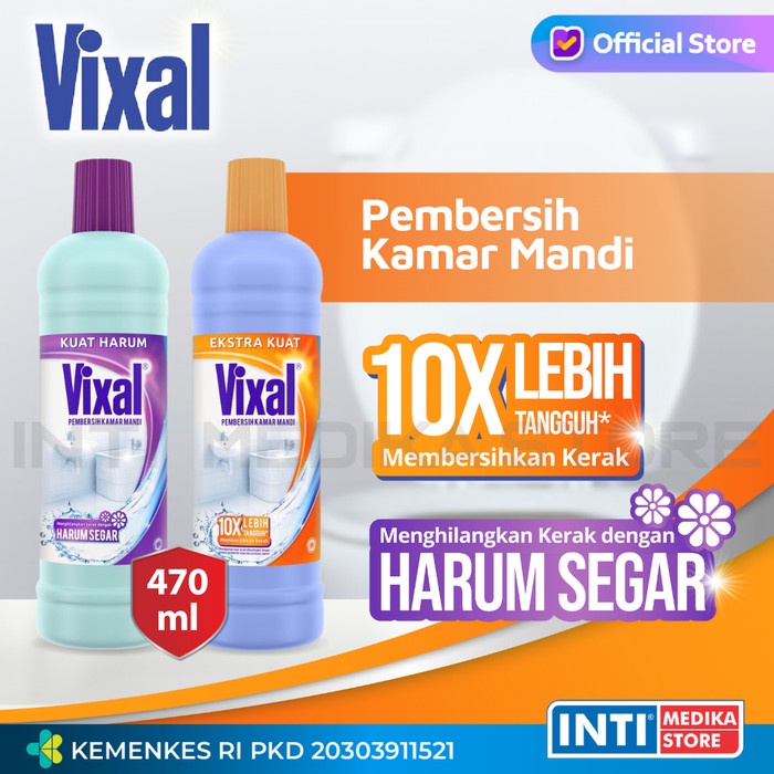 Vixal - Pembersih Kamar Mandi 470Ml Cairan Pembersih Kerak Wc Toilet #98