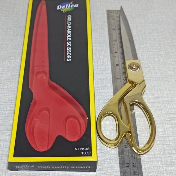

Dijual NCT8R Gunting Kain Delica K38 Pegangan Emas 61 Ready
