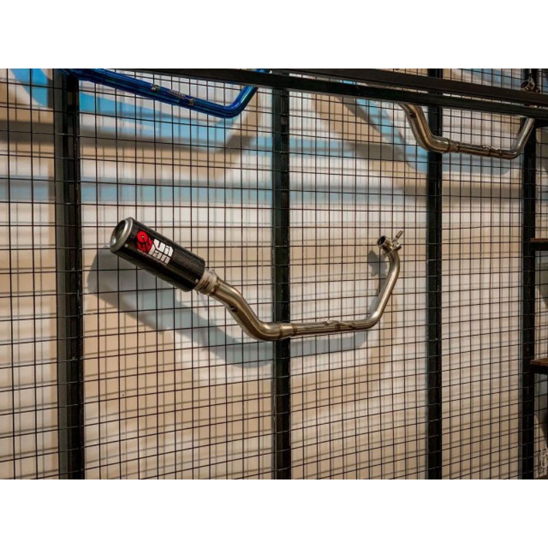 KNALPOT VILLAN Z2 CARBON R15 GSX150 CBR150 MT15 VIXION CB150R BYSON XSR