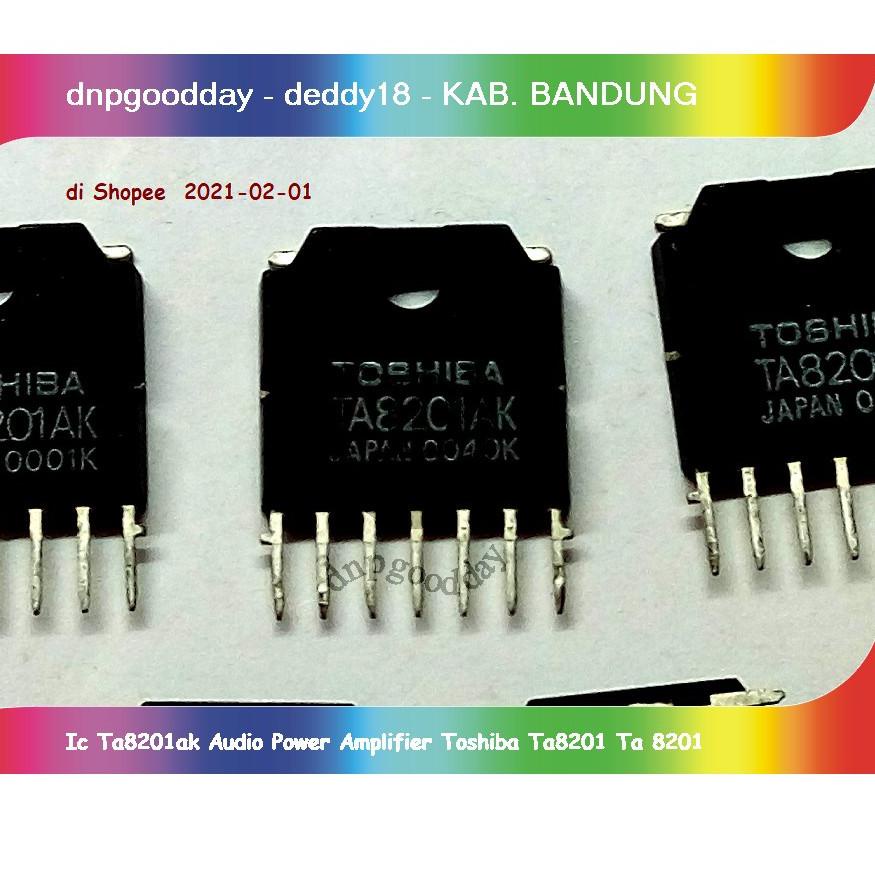 Penjualan Terbaiik Ic Ta8201ak Audio Power Amplifier Toshiba Ta8201 Ta 8201