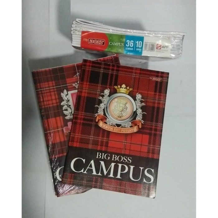 

Hemat Buku Tulis Big Boss Campus 36 Lembar - Buku Tulis Campus Bigboss 36 Hot Sale