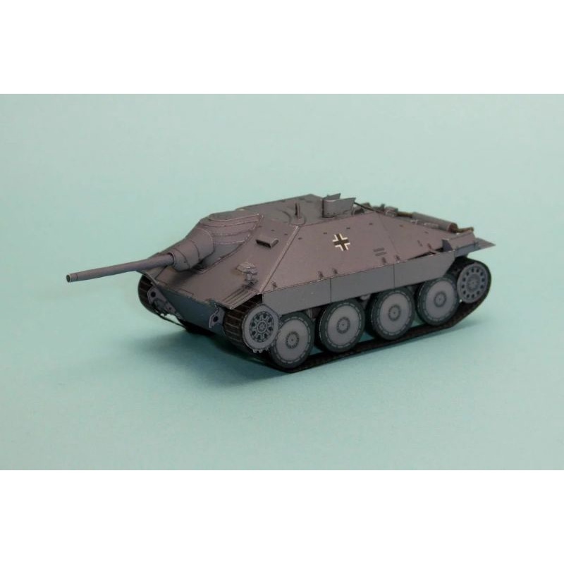 {Terima Jadi} Hetzer Tank, Papercraft WW II