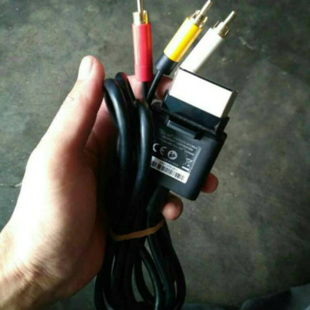 Kabel AV Kabel Compoment HDTV Xbox 360 Original , Copotan Mesin