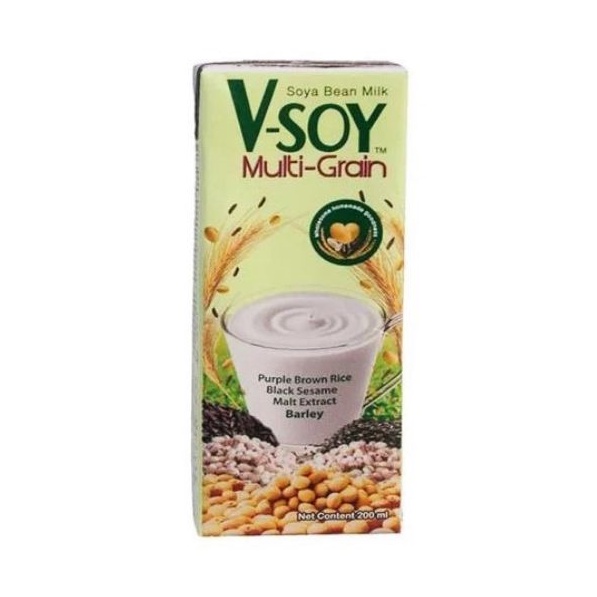 

V-Soy Multi Grain Soy Milk UHT 200ml