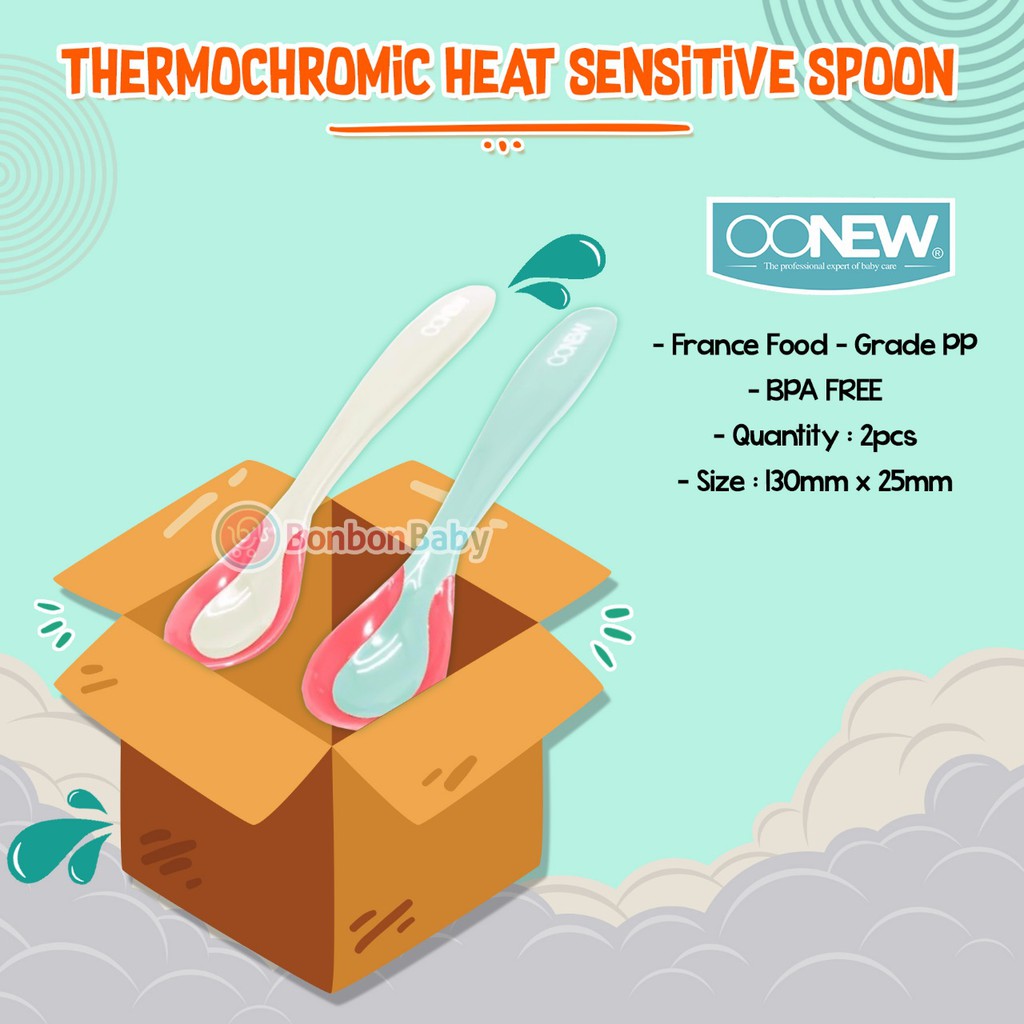 Oonew Thermo Heat and Sensitive Silicone Spoons TB-1495