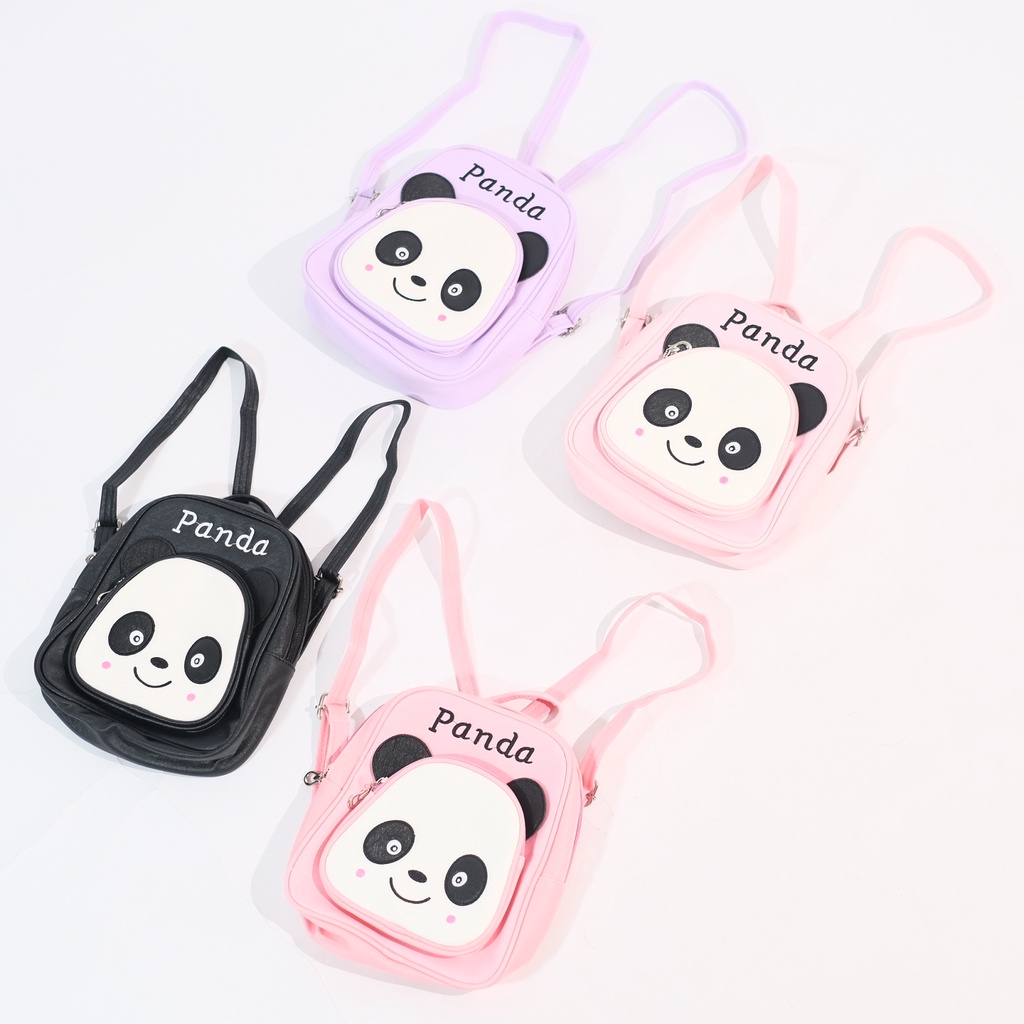 tas ransel anak lucu import panda tas wanita