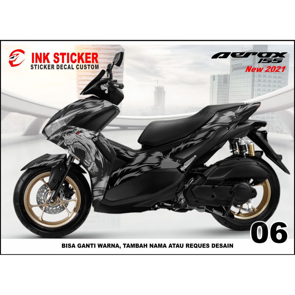 Sticker Decal Aerox 2021 06 Fullbody
